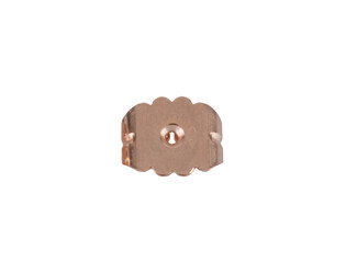 Poussette Belge massive or rouge 18 carats