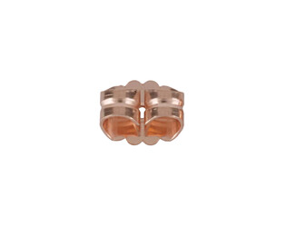 Poussette Belge massive or rouge 18 carats