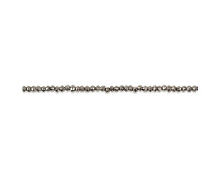 Collier de pyrites taille facettes 3.0 mm