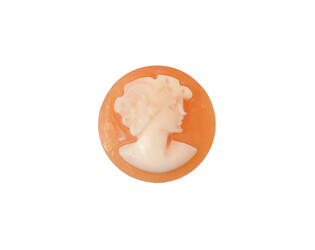 Camée ronde taille cabochon 8.0 mm