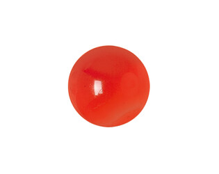 Cornaline cabochon rond 6.0 mm