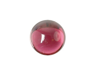 Grenat cabochon rond 4.0 mm