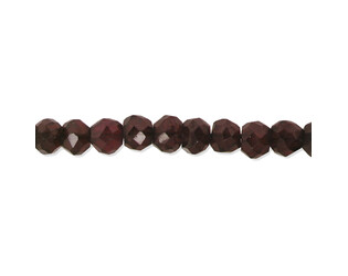 Collier de grenats taille facettes 5.0 mm