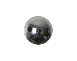Hématite ronde 1 trou 4.0 mm