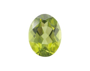 Péridot véritable oval taille facette 9.0 x 7.0 mm