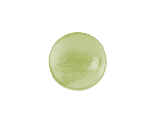 Péridot véritable cabochon rond 3.0 mm