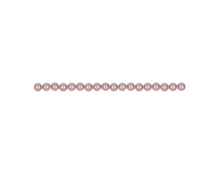 Collier de perles d'eau douce roses 6.0 - 6.5 mm
