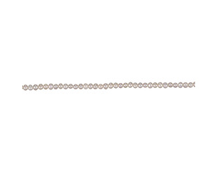 Collier de perles d'eau douce blanches 3.0 - 3.5 mm