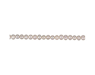 Collier de perles d'eau douce blanches 4.0 - 4.5 mm