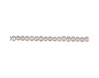Collier de perles d'eau douce blanches 5.0 - 5.5 mm