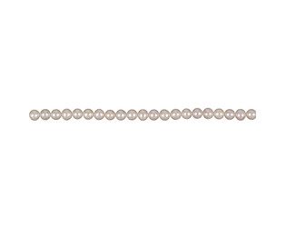 Collier de perles d'eau douce blanches 5.5 - 6.0 mm
