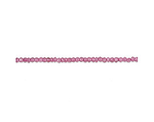 Collier de quartz roses perles 3.0 mm