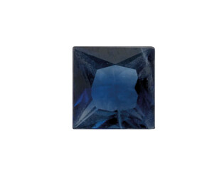 Saphir véritable carré taille facettes 2.3 x 2.3 mm