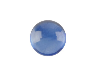Saphir véritable taille cabochon rond 3.75 mm