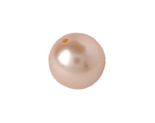 Perle d'eau douce rose 1 trou 3.5 - 4.0 mm