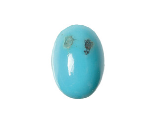 Turquoise avec matrice cabochon 6.0 mm