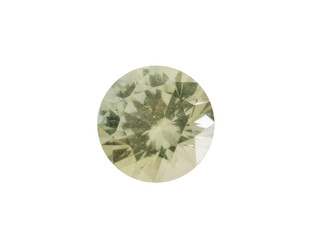 VERT SAPHIR  VERITABLE E TAILLE MECANIQUE 2.25 MM