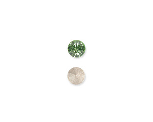 Simili vert taille brillant 2.5 mm