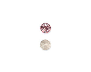 Simili rose clair rond taille brillant 3.2 mm