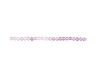 Collier de quartz lila taille facettes 2.0 mm