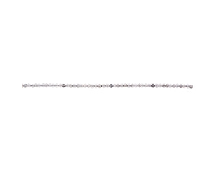 Collier de quartz gris moyens taille facettes 2.0 mm