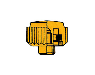 COURONNE JAUNE 05 Ø4,5X0,9
