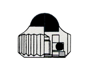 COURONNE CHROMÉ PIERRE N16 Ø3X0,8