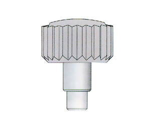 COURONNE À VISSER INOX 23 Ø7X2,5