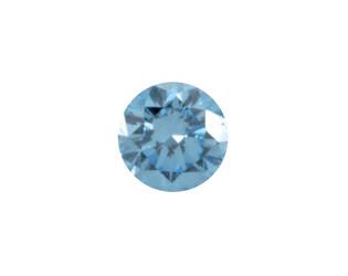 SYNTHETIQUE DIAMANT BLEU VVS 0.01 CT