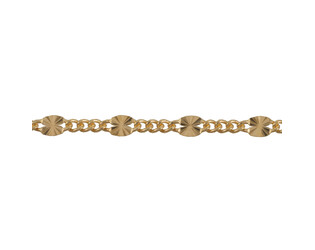 Chaine ancre fantaisie Goldfilled 1.8 mm