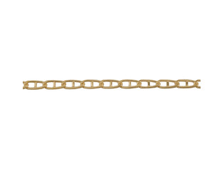 Chaîne gourmette fantaisie Goldfilled 2.0 mm
