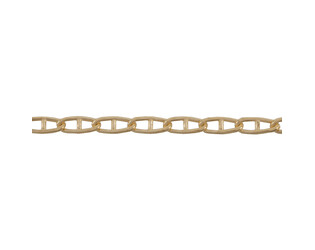 Chaîne gourmette fantaisie Goldfilled 3.0 mm
