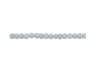 Collier de opal bleu taille facettes 3.5 mm