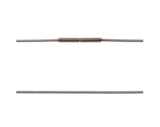 Collier cable acier 1.0 mm longueur 45 cm